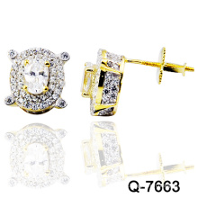 New Design 925 Silver Fashion Earrings Jewelry (Q-7663. JPG)